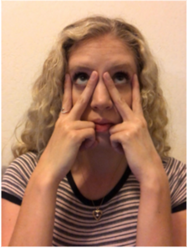 Face yoga posture