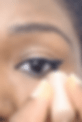 Fill in any spaces with the liquid eyeliner and creating a perfect winged eyeliner