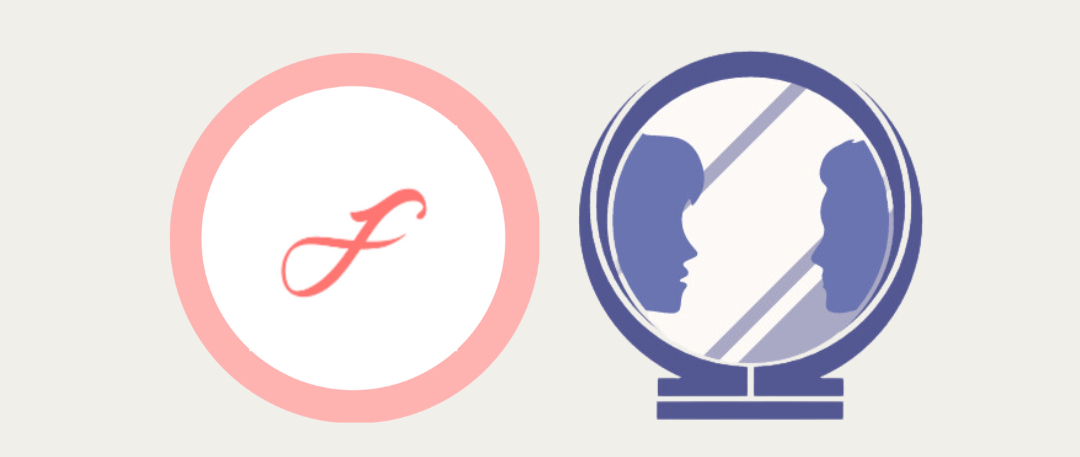 Forever beauty app logo and Mirror mate app logo