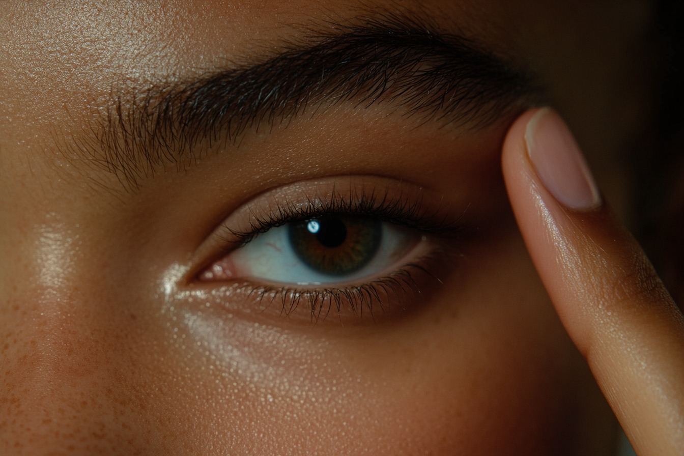 Prepping eyelids