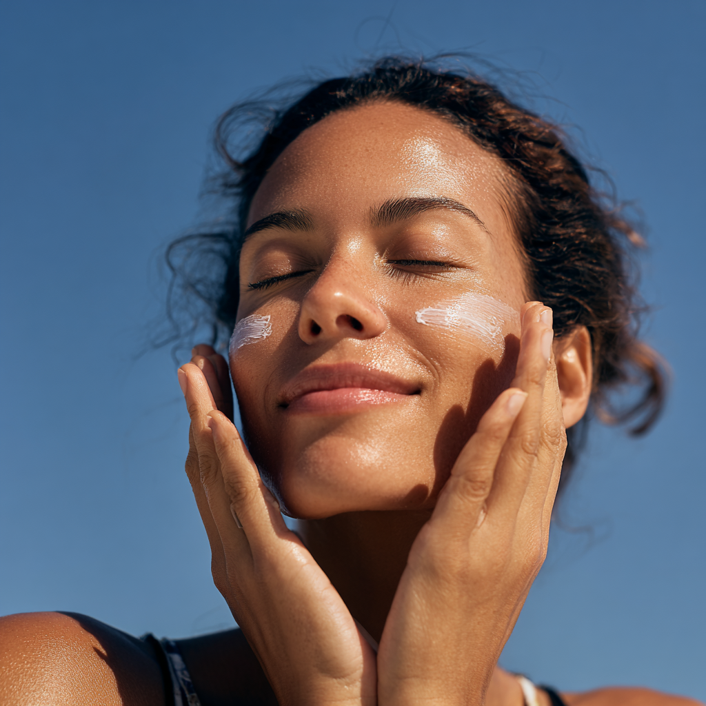 How to apply sunscreen for glowing skin?